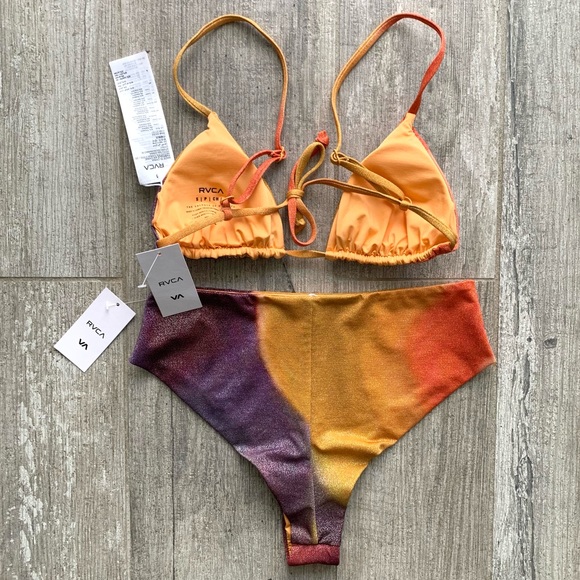 🔥🔥RVCA - TRIPPY DANA TRIANGLE HIGH RISE SET🔥🔥 - Picture 9 of 9